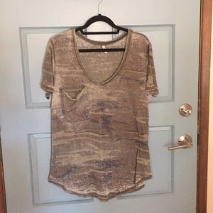 Z Supply pocket tee, camouflage, size L